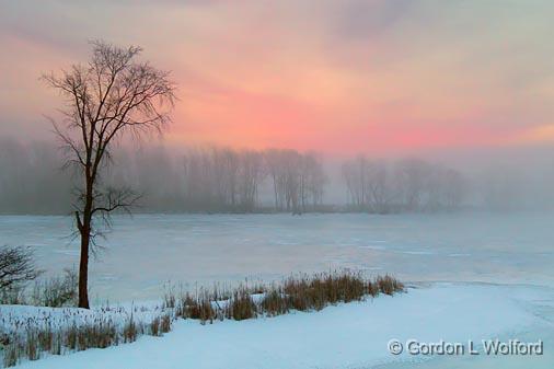 Foggy Sunrise_05944.jpg - Photographed along the Rideau Canal Waterway near Smiths Falls, Ontario, Canada.